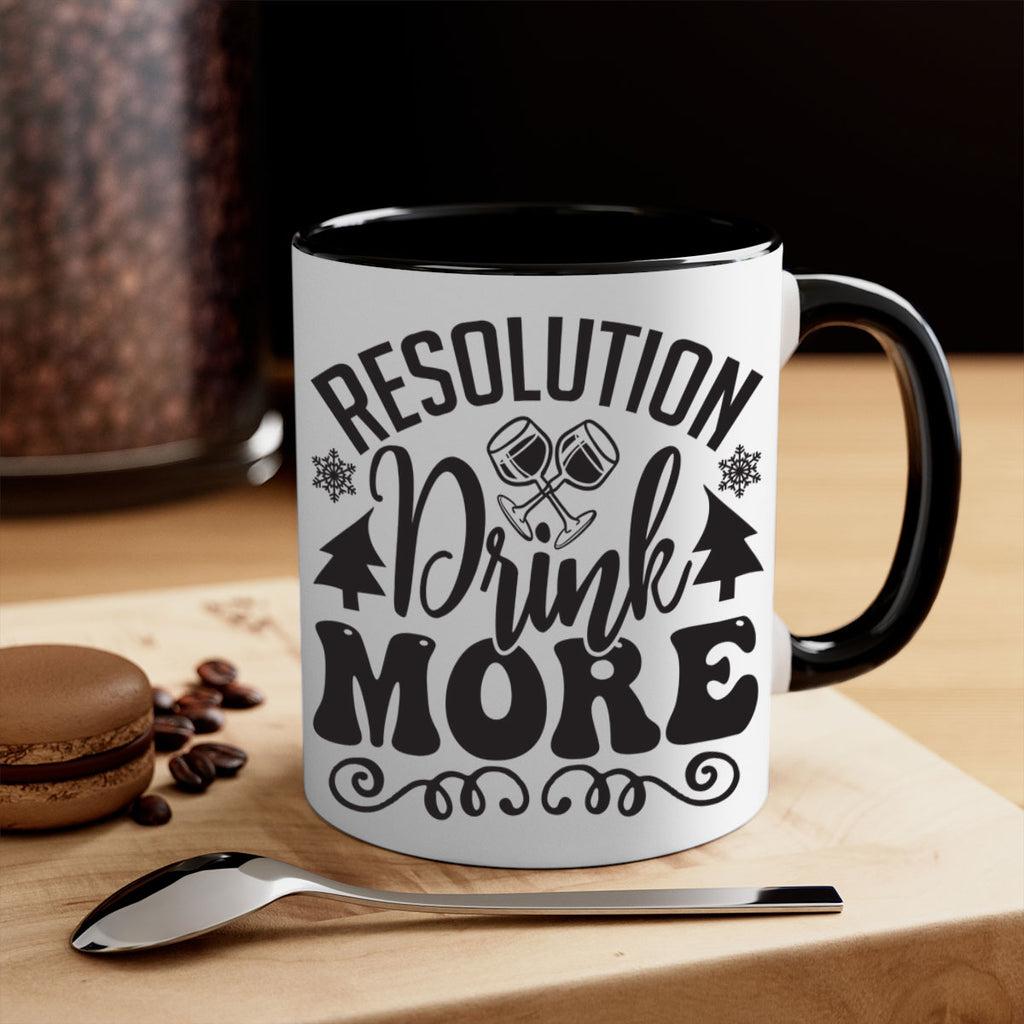 Resolution drink more 349#- winter-Mug / Coffee Cup
