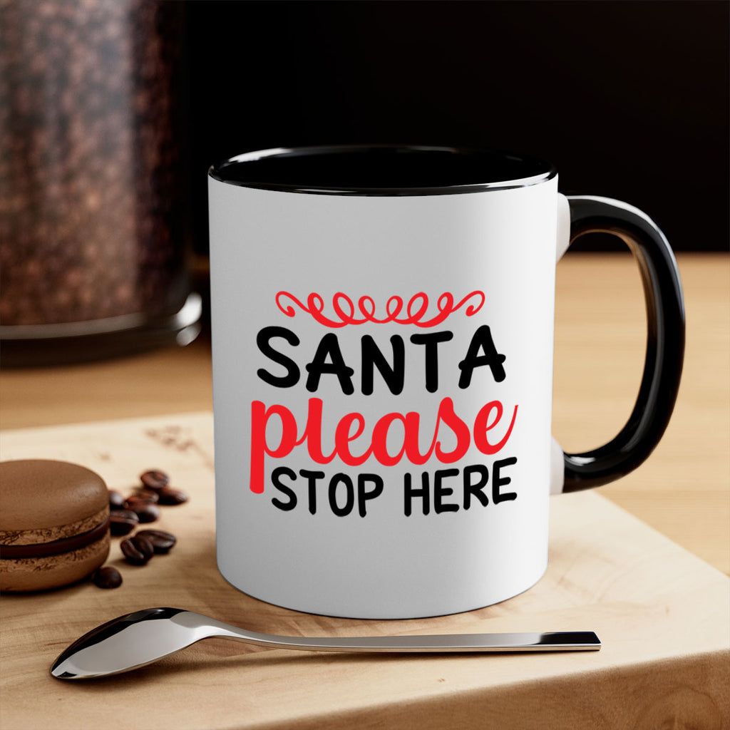 Santa please stop here 351#- winter-Mug / Coffee Cup