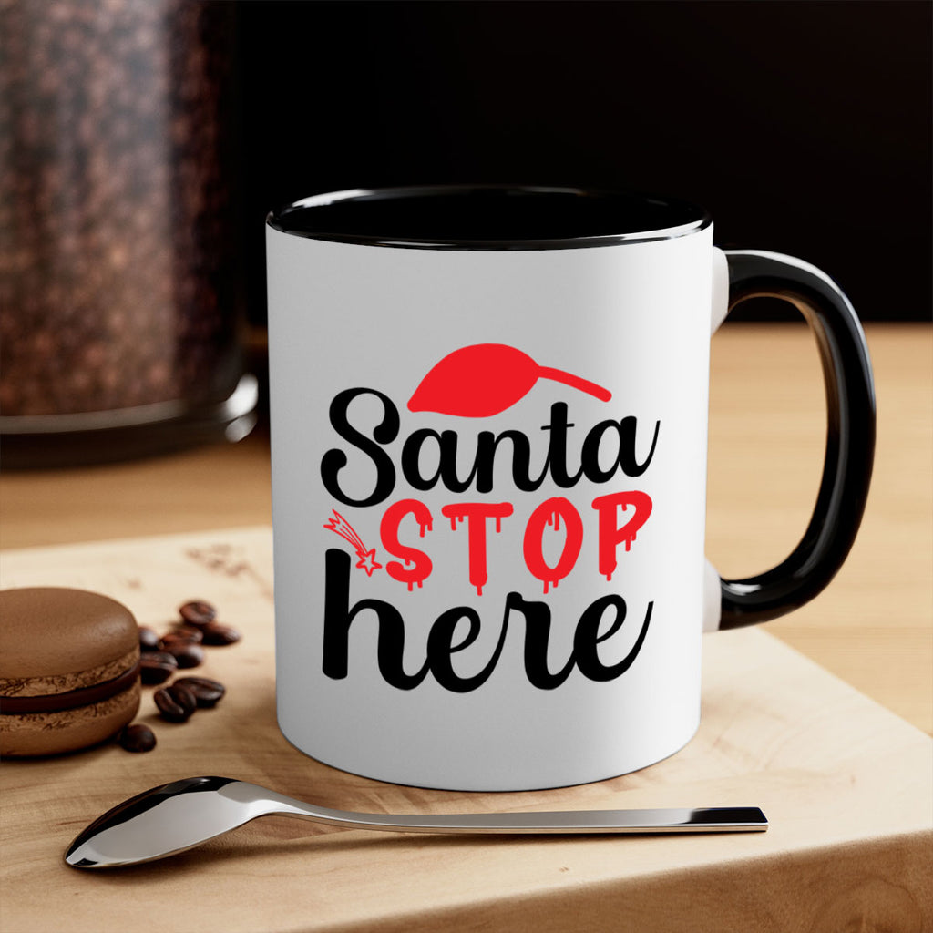 Santa stop here 352#- winter-Mug / Coffee Cup