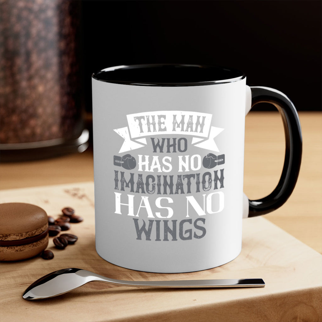 The man who has no imagination has no wings 1833#- boxing-Mug / Coffee Cup
