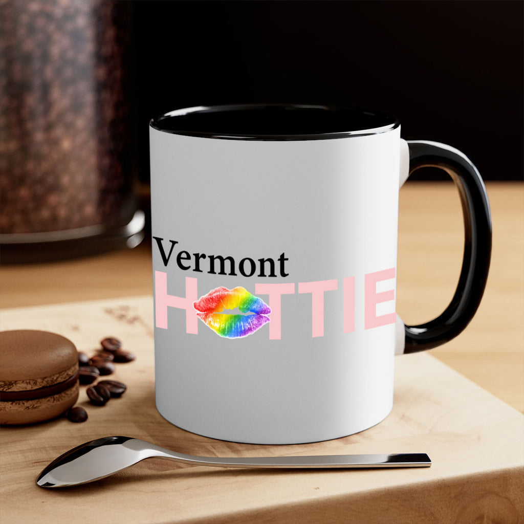 Vermont Hottie with rainbow lips 45#- Hottie Collection-Mug / Coffee Cup