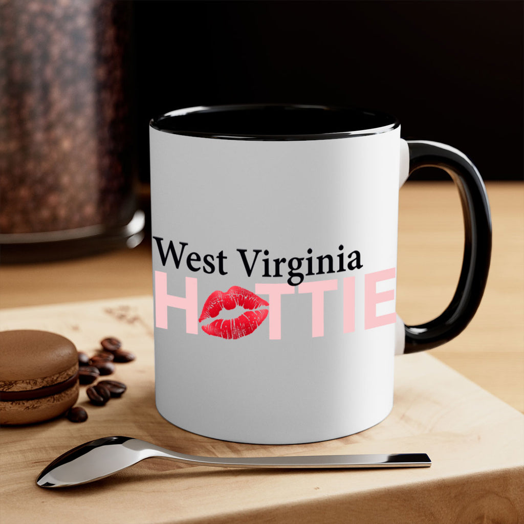 West Virginia Hottie With Red Lips 48#- Hottie Collection-Mug / Coffee Cup