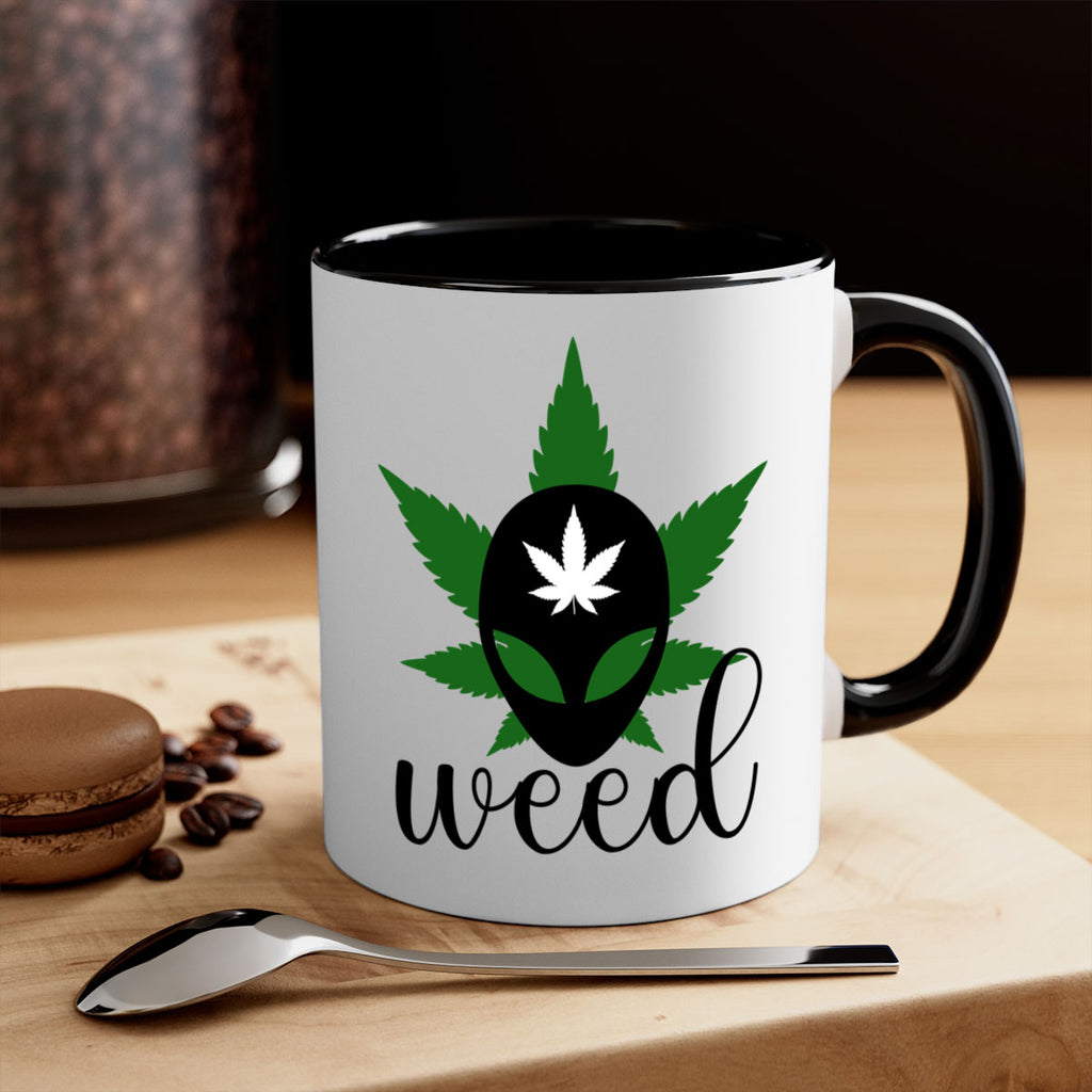 alien weed 12#- marijuana-Mug / Coffee Cup