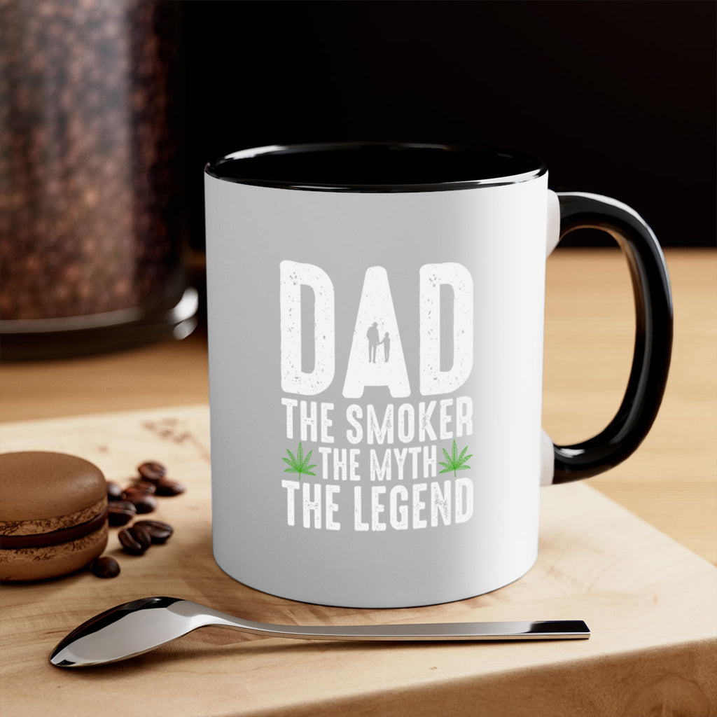 dad the smoker the myth the legend 66#- marijuana-Mug / Coffee Cup