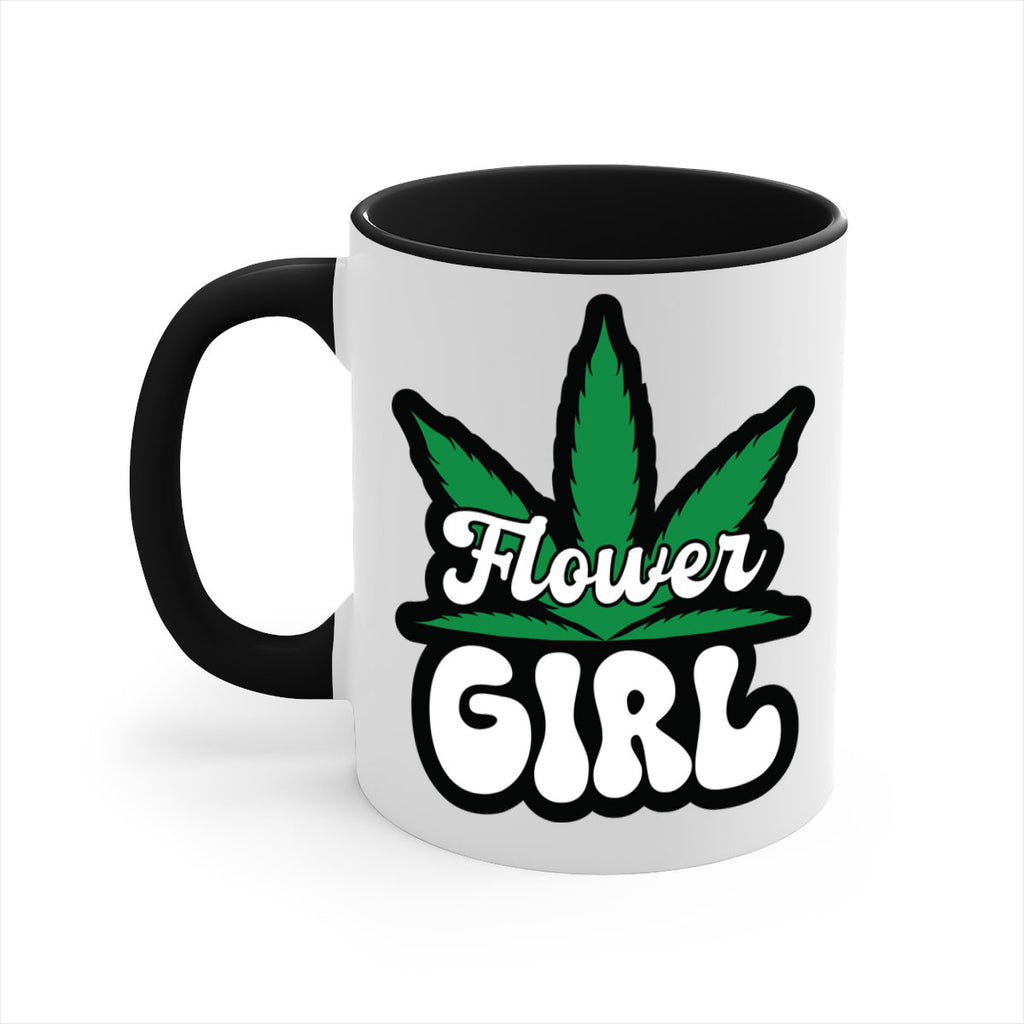 Flower girl 85#- marijuana-Mug / Coffee Cup