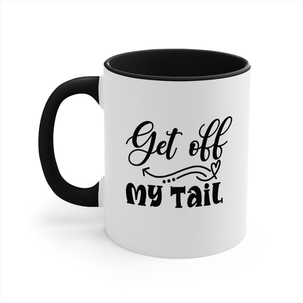 Get off My Tail 184#- mermaid-Mug / Coffee Cup