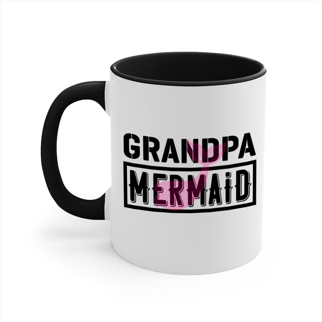 Grandpa mermaid 204#- mermaid-Mug / Coffee Cup