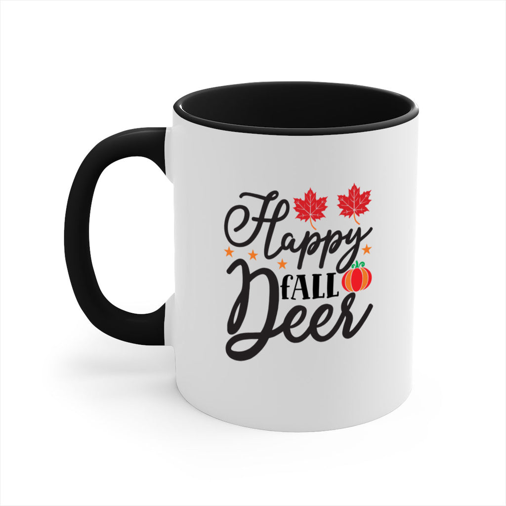 Happyfalldeer 254#- fall-Mug / Coffee Cup