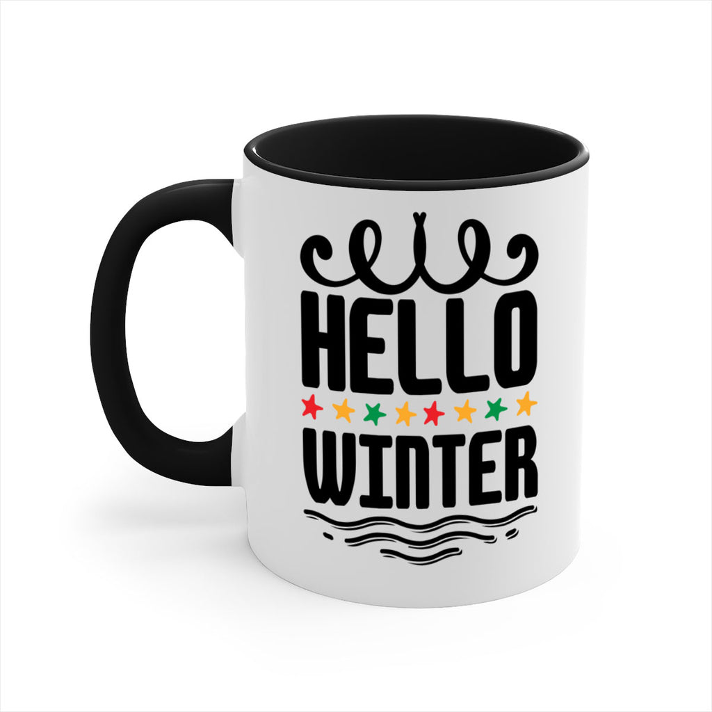 Hello Winter 185#- winter-Mug / Coffee Cup