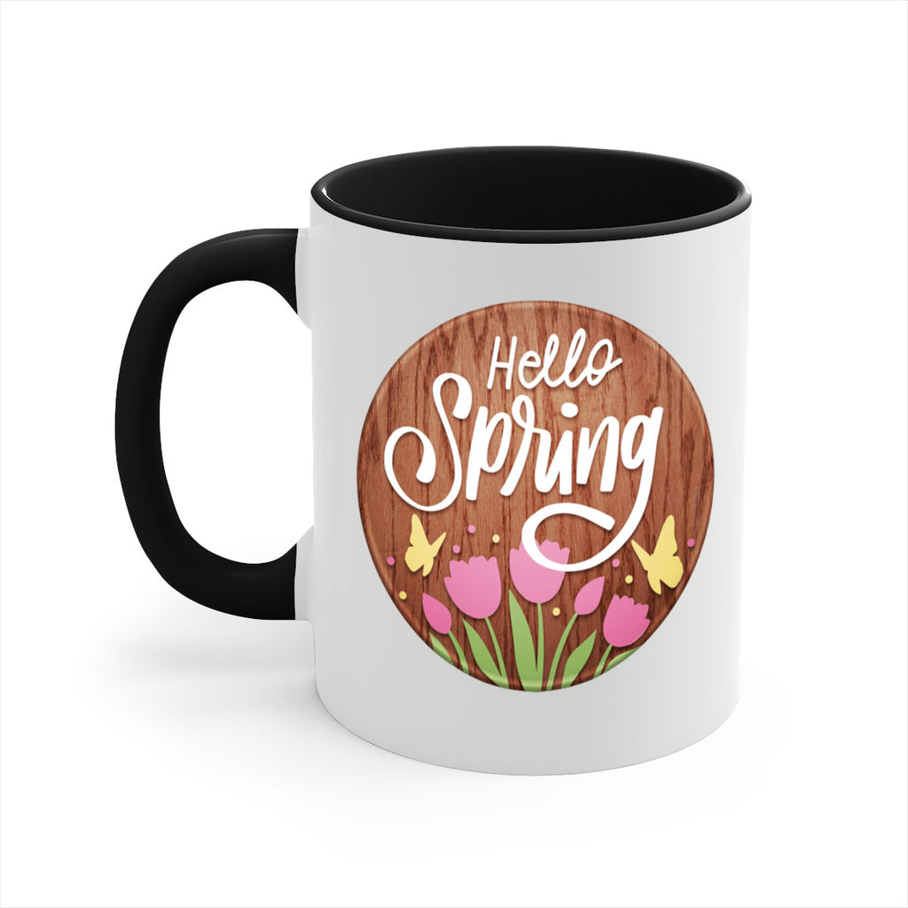 Hello spring Mockup202#- spring-Mug / Coffee Cup