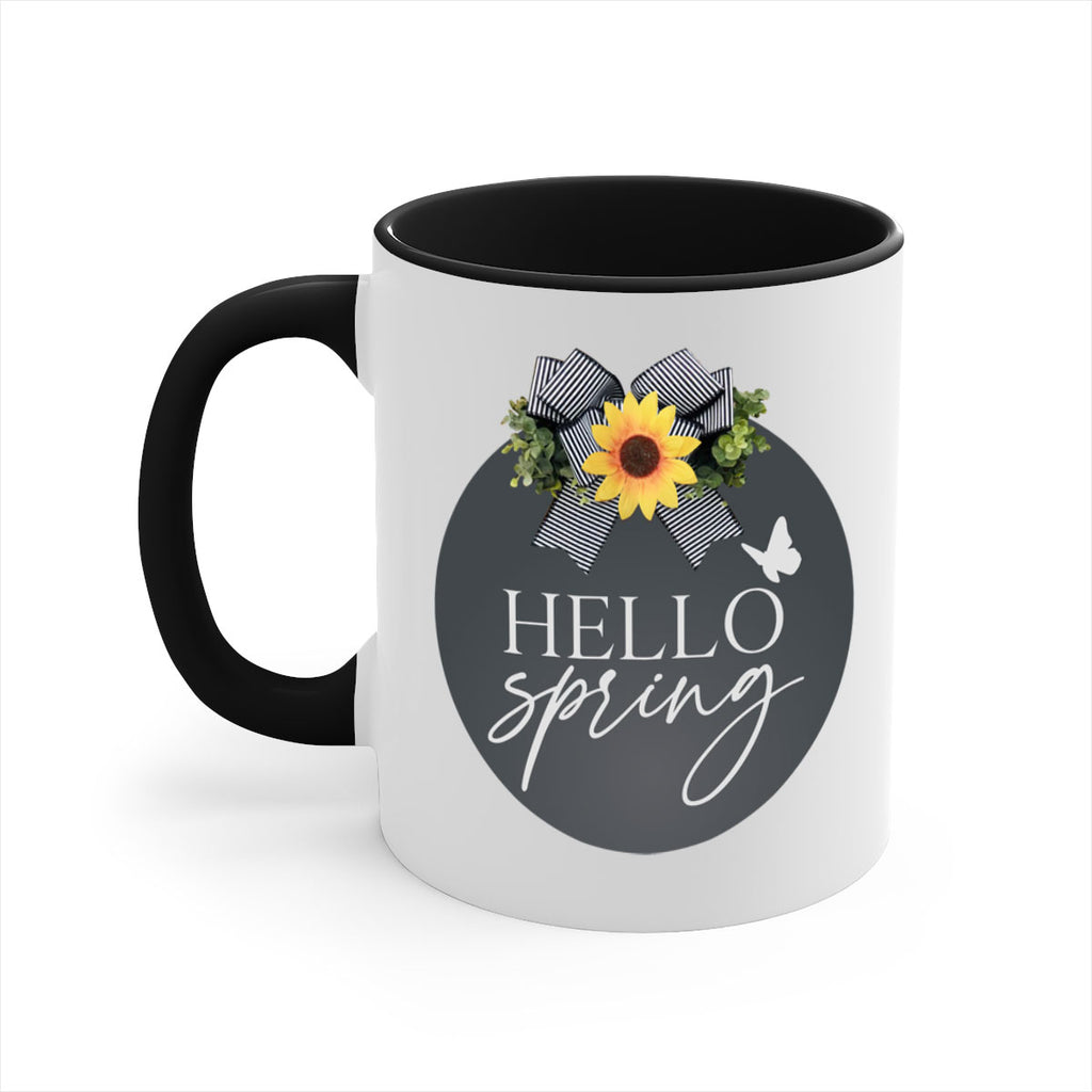 Hello spring butterfly Mockup194#- spring-Mug / Coffee Cup