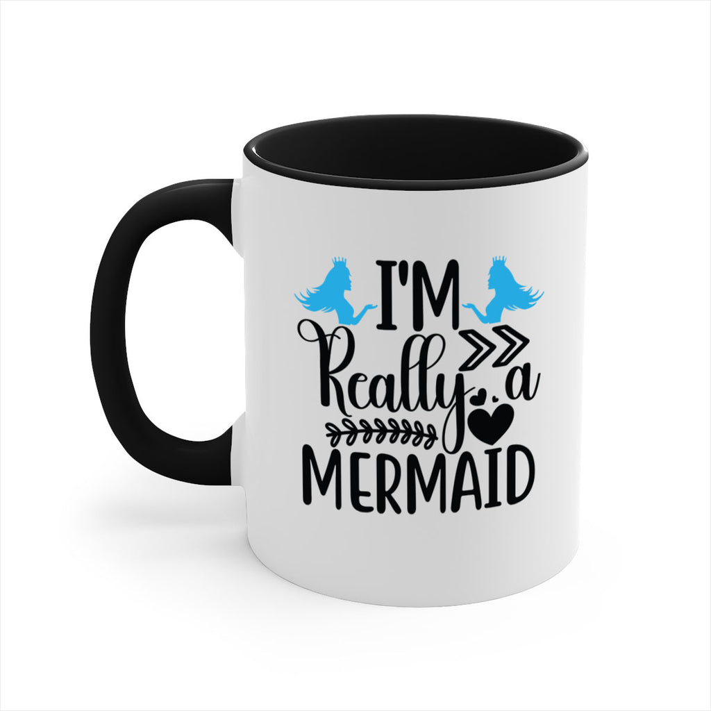 Im Really a Mermaid 262#- mermaid-Mug / Coffee Cup