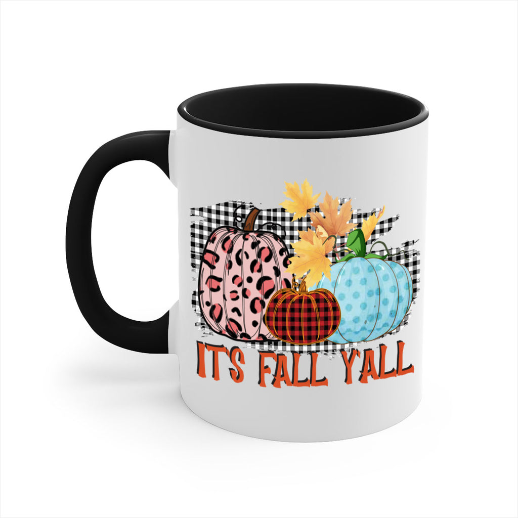 Its Fall Yall Design 371#- fall-Mug / Coffee Cup