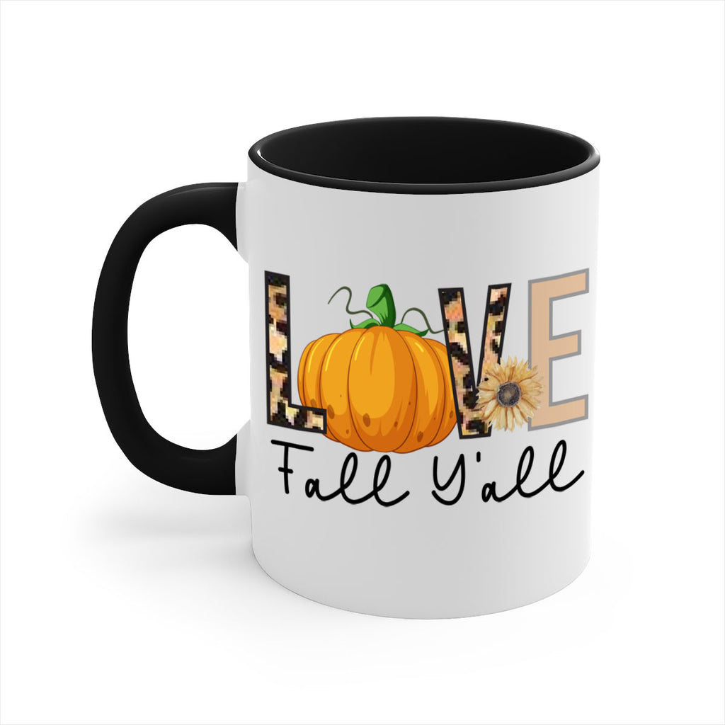 Love FALL YAll 410#- fall-Mug / Coffee Cup