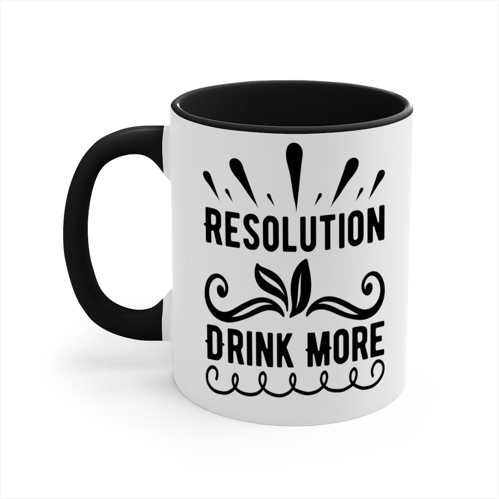 Resolution Drink More 348#- winter-Mug / Coffee Cup