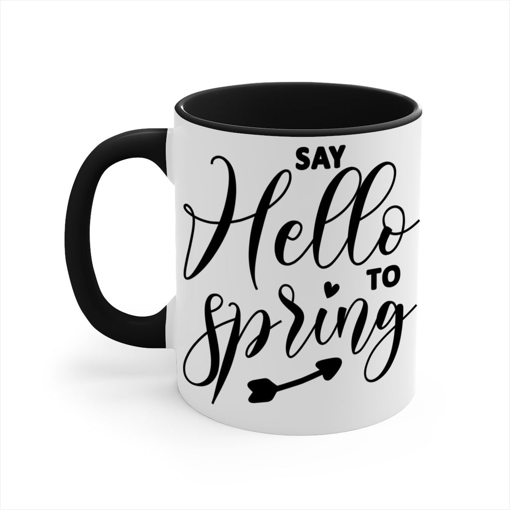 Say Hello to Spring402#- spring-Mug / Coffee Cup