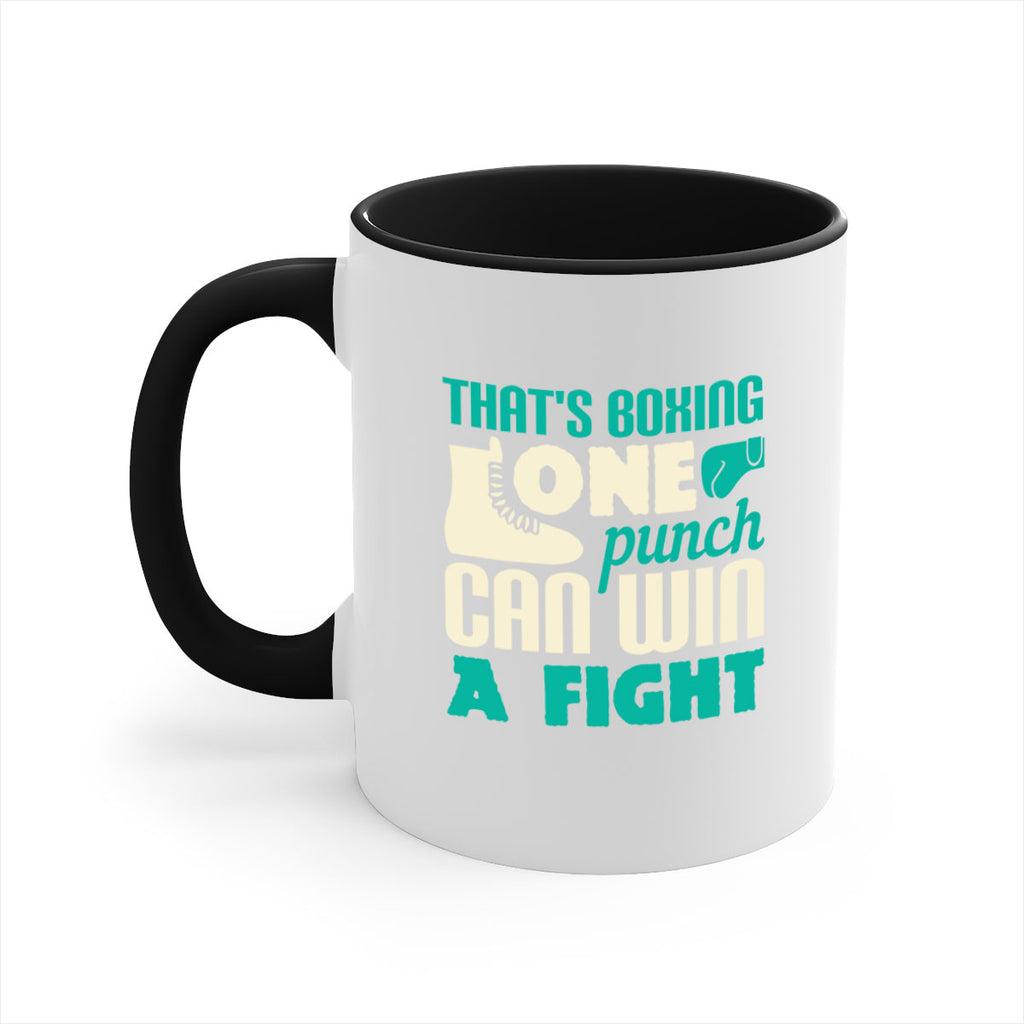 Thats boxing one punch can win a fight 1854#- boxing-Mug / Coffee Cup
