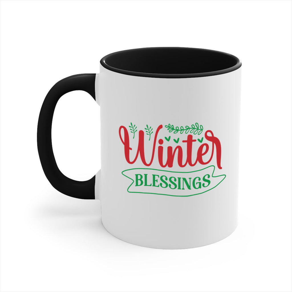 Winter Blessings 494#- winter-Mug / Coffee Cup