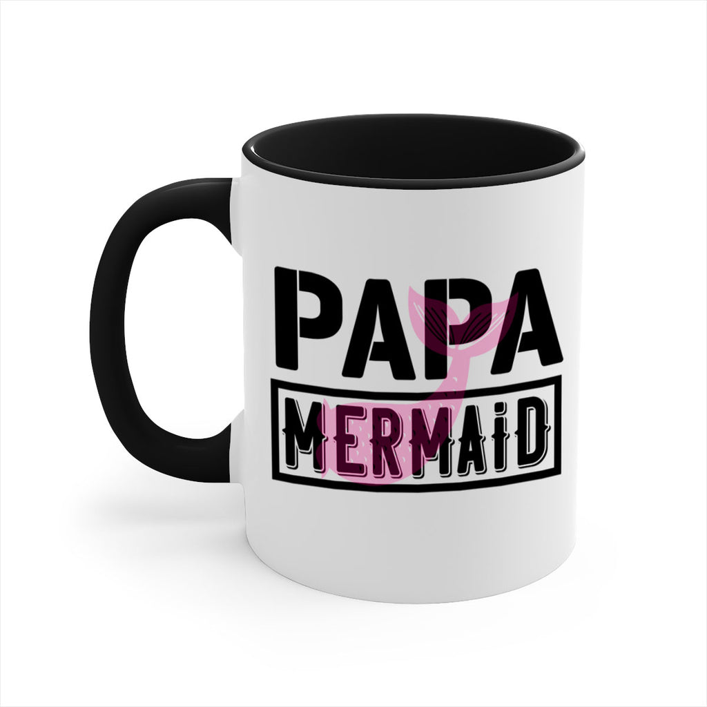 papa mermaid 533#- mermaid-Mug / Coffee Cup