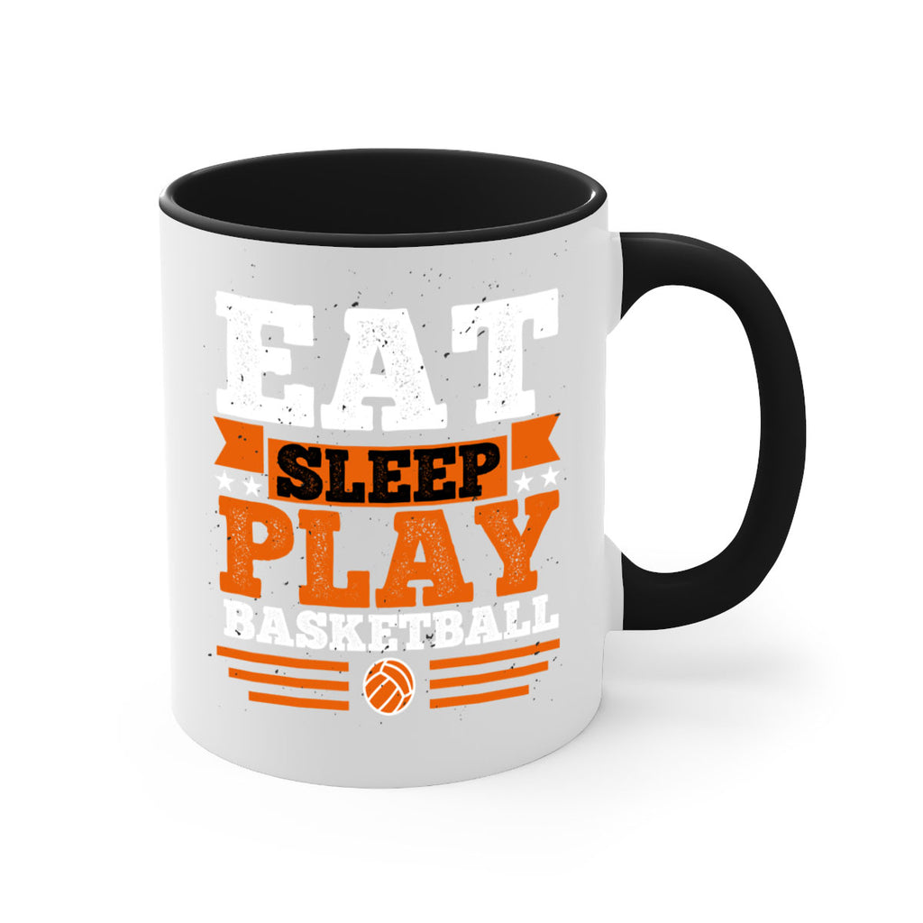 A Eat sleep play volleyball 2334#- basketball-Mug / Coffee Cup
