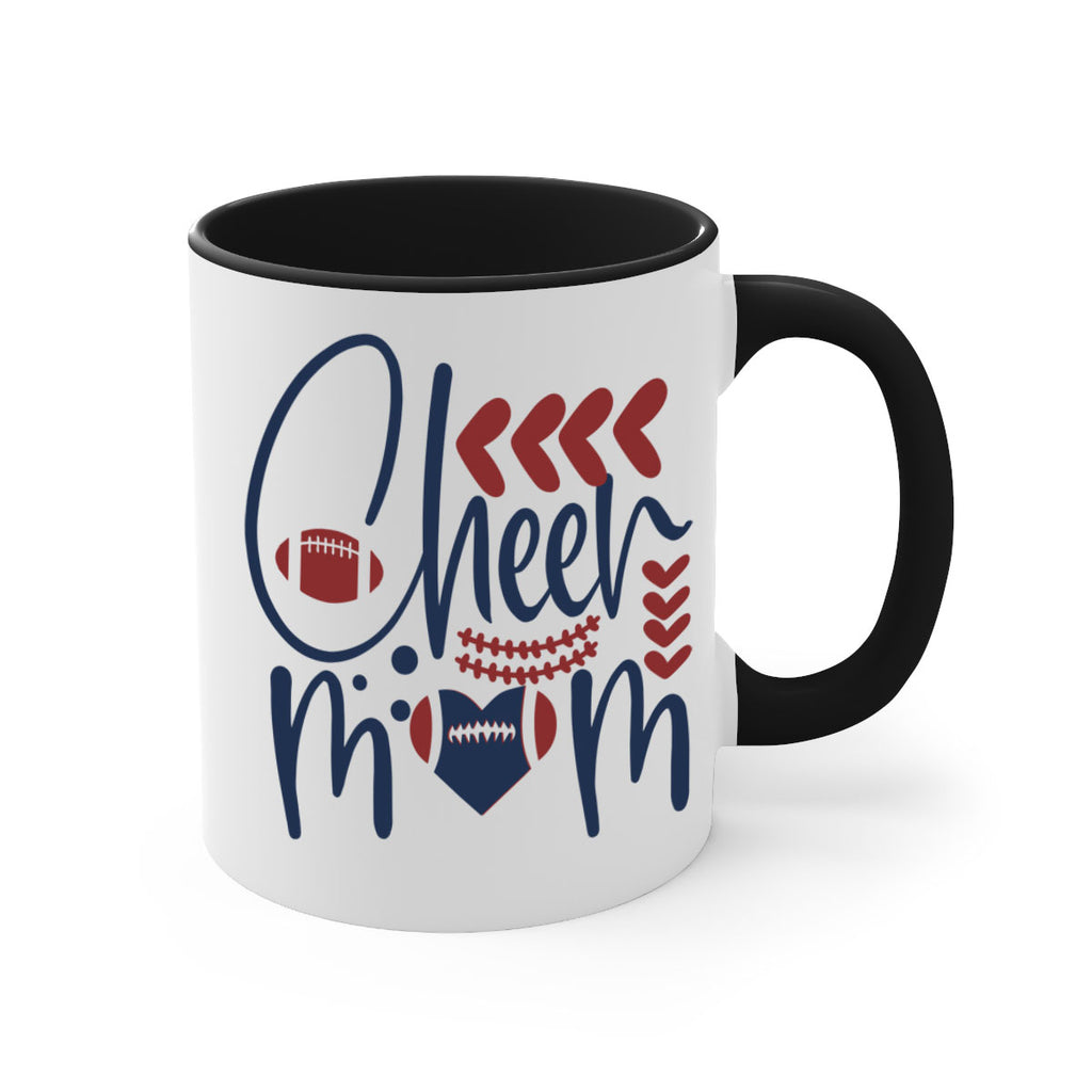 Cheer mom 1558#- football-Mug / Coffee Cup