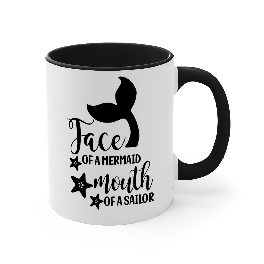 Face of a Mermaid mouth 165#- mermaid-Mug / Coffee Cup