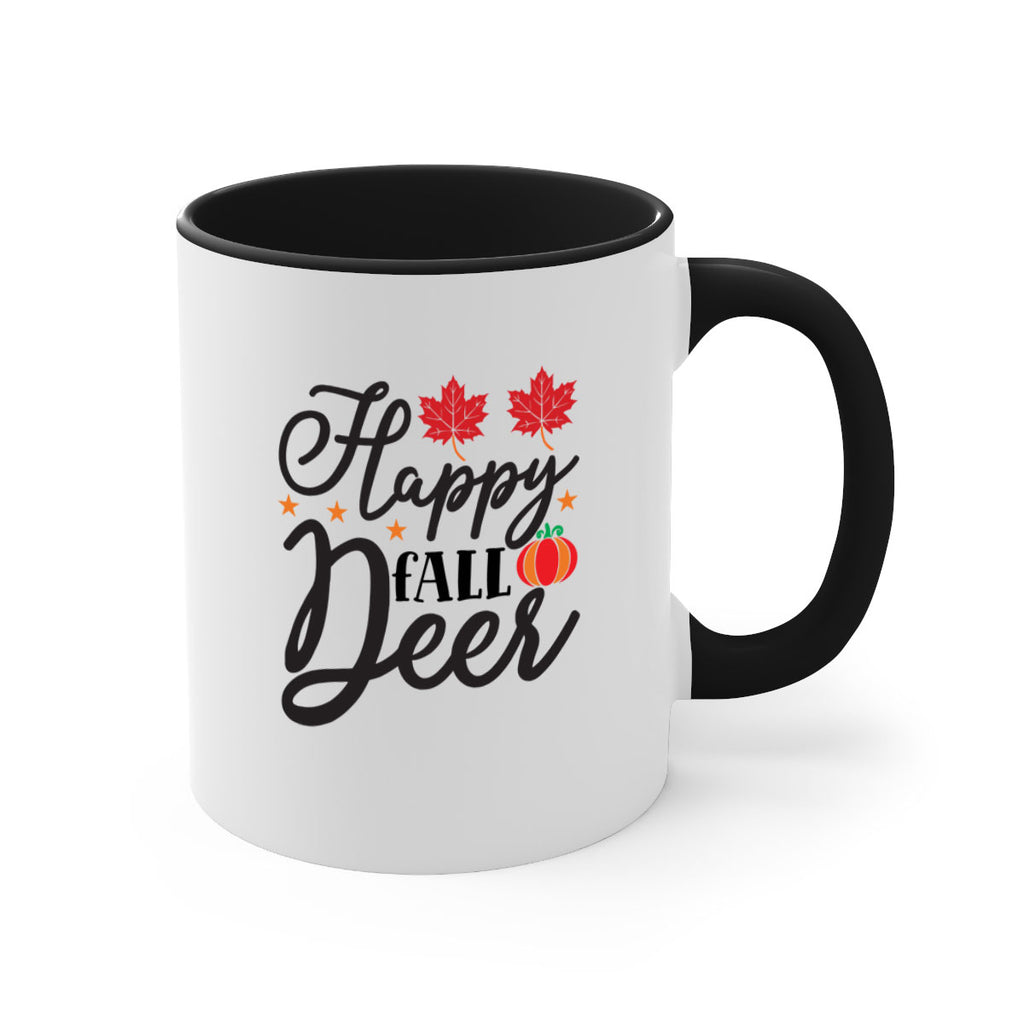Happyfalldeer 254#- fall-Mug / Coffee Cup