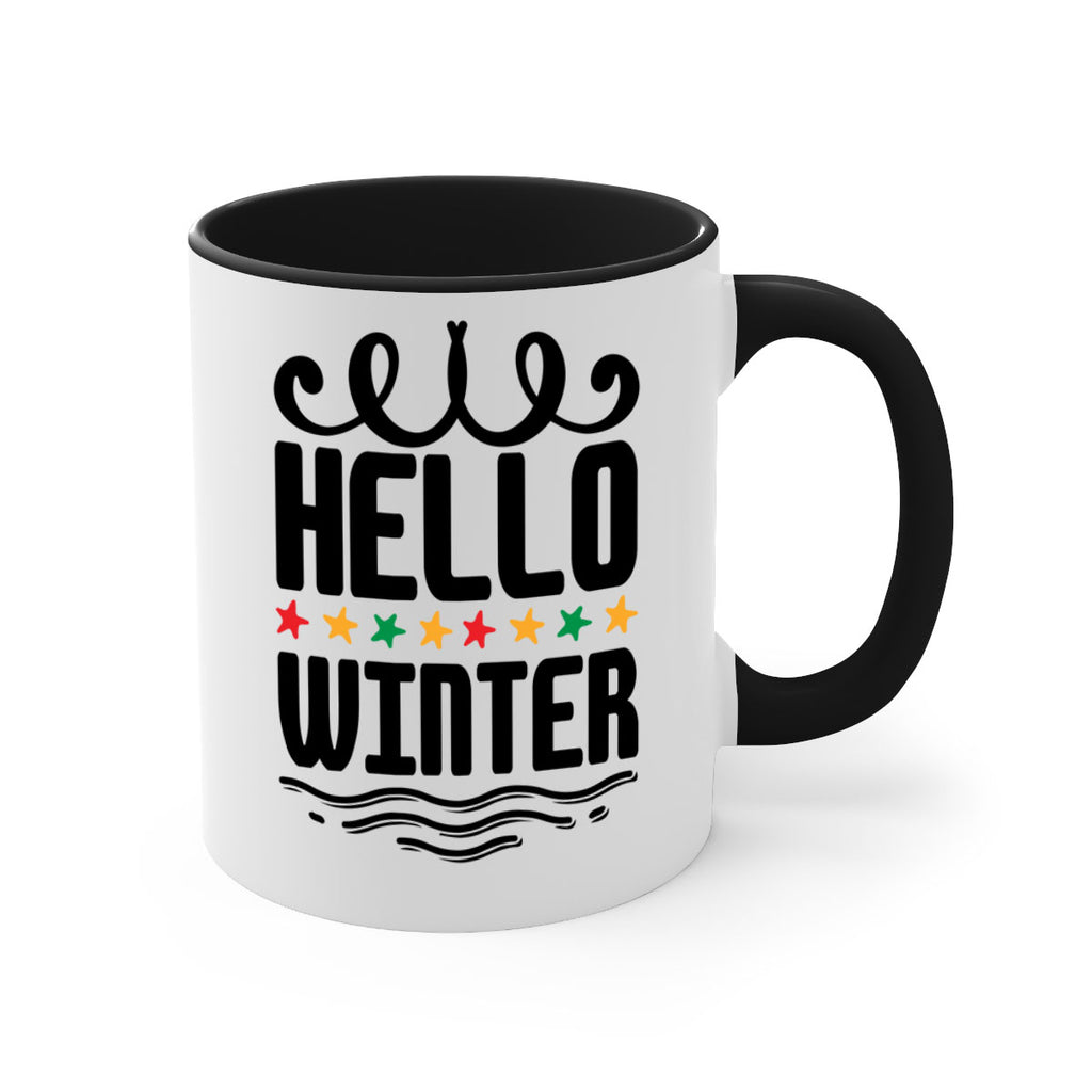 Hello Winter 185#- winter-Mug / Coffee Cup