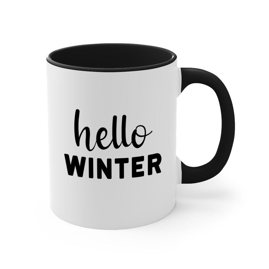 Hello Winter 186#- winter-Mug / Coffee Cup