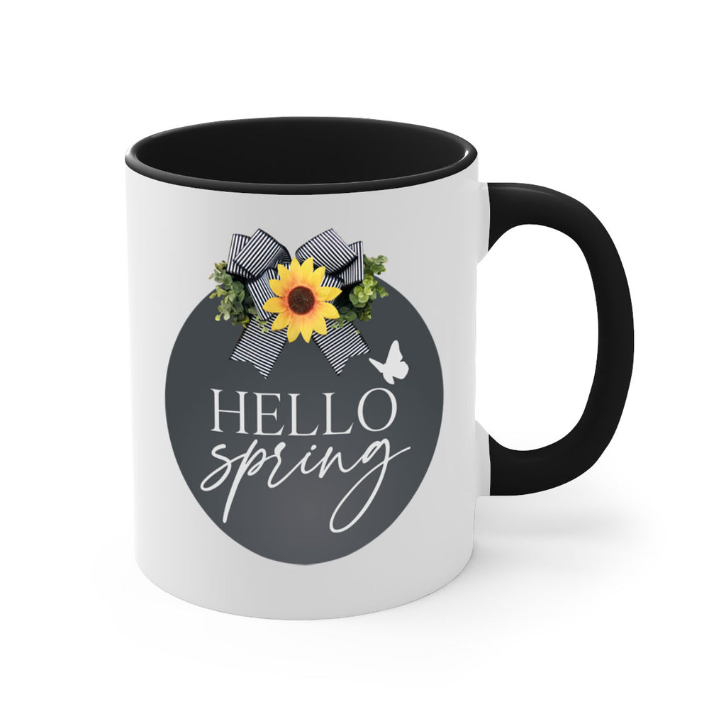 Hello spring butterfly Mockup194#- spring-Mug / Coffee Cup
