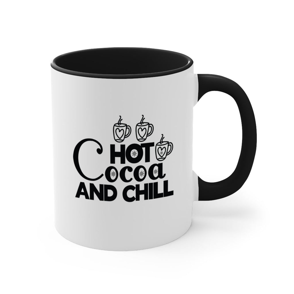Hot Cocoa and Chill 205#- winter-Mug / Coffee Cup