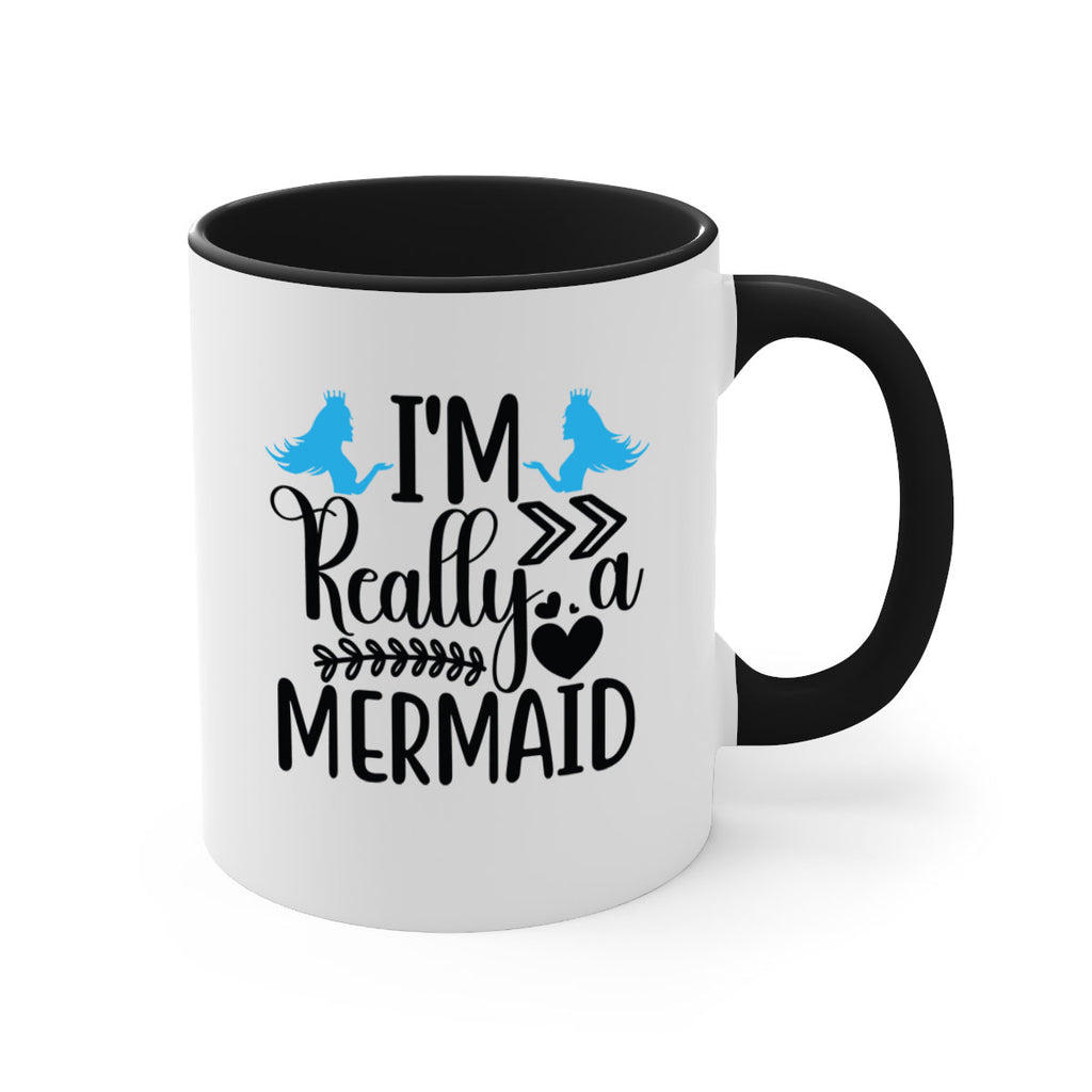 Im Really a Mermaid 262#- mermaid-Mug / Coffee Cup