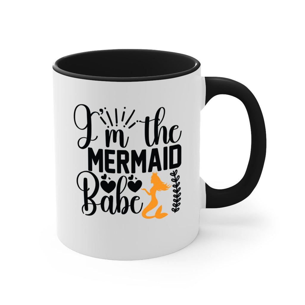 Im the Mermaid Babe 263#- mermaid-Mug / Coffee Cup