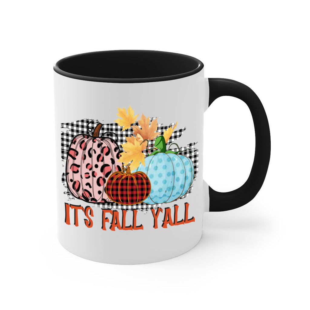 Its Fall Yall Design 371#- fall-Mug / Coffee Cup
