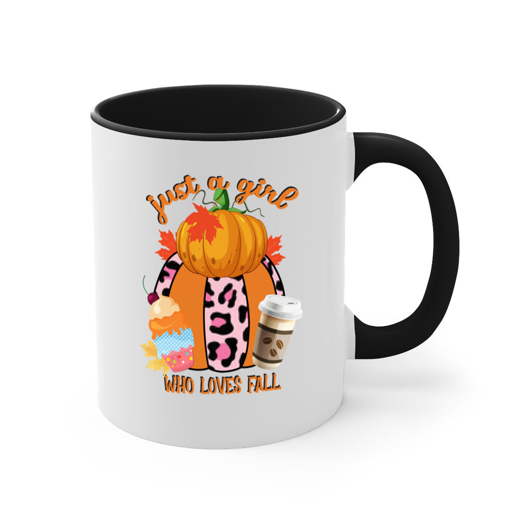 Just a Girl Who Loves Fall 383#- fall-Mug / Coffee Cup