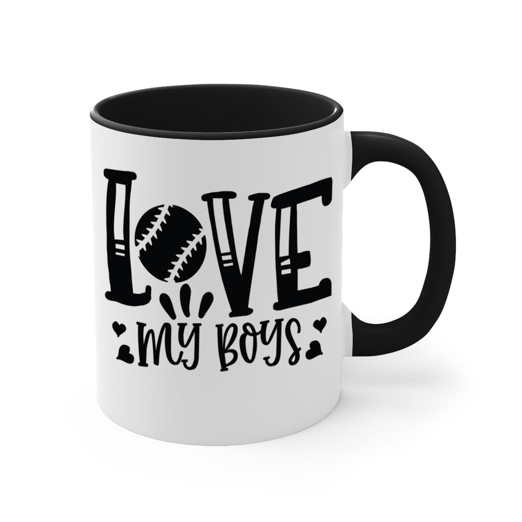 Love My Boys 2053#- baseball-Mug / Coffee Cup