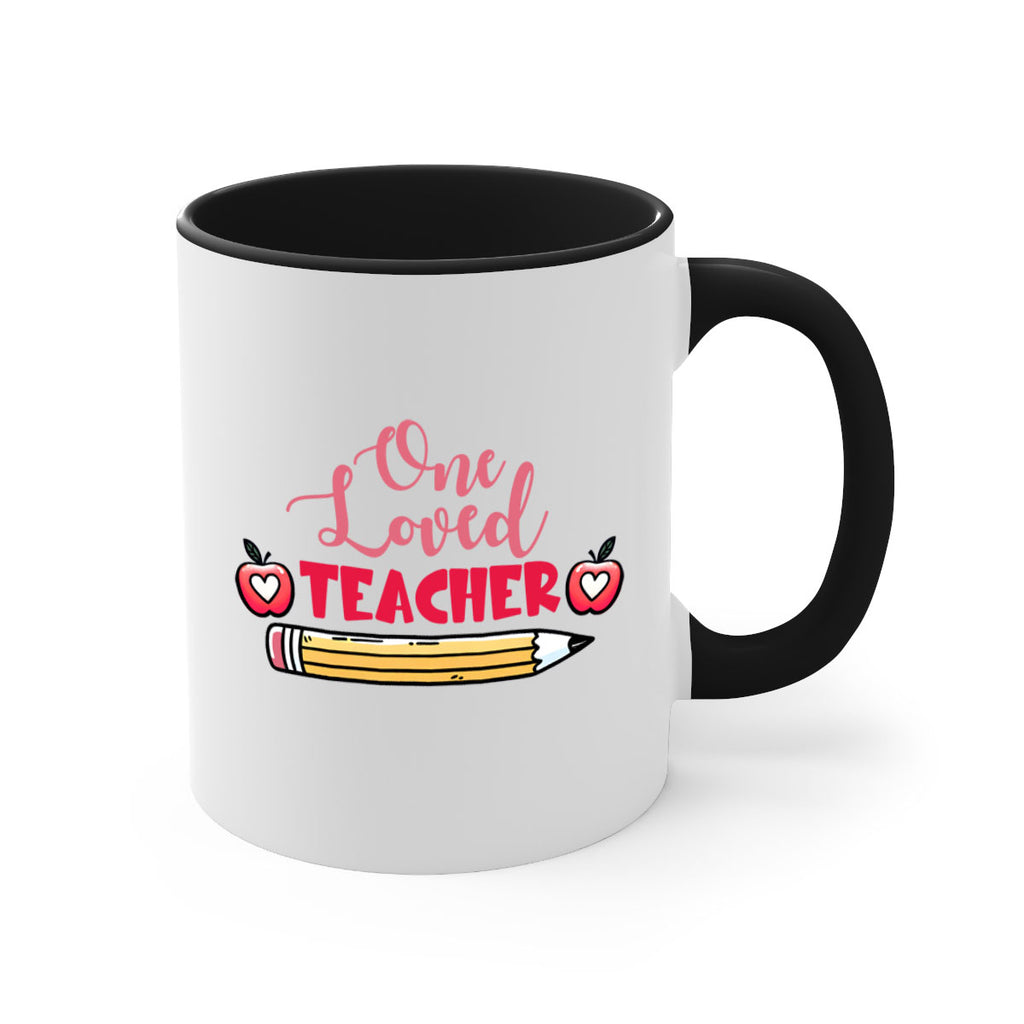 One Loved Teacher Valentine 8#- teacher-Mug / Coffee Cup