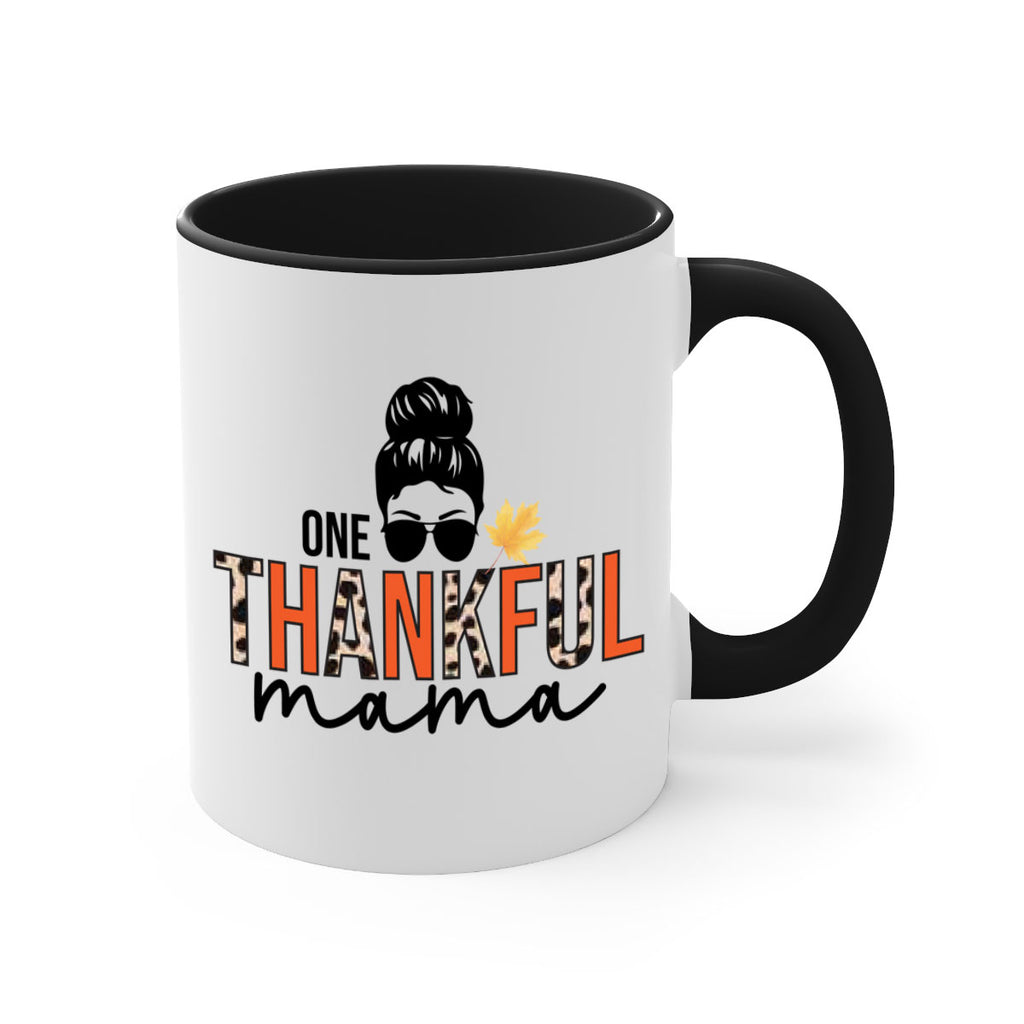One thankful mama 463#- fall-Mug / Coffee Cup