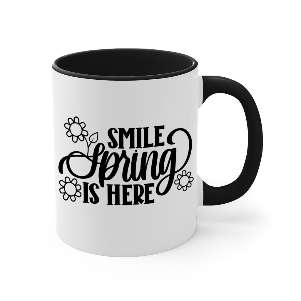 PNG_Smile Spring Is Here395#- spring-Mug / Coffee Cup