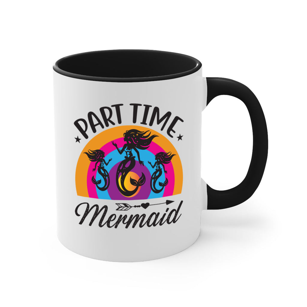 Part time mermaid 534#- mermaid-Mug / Coffee Cup