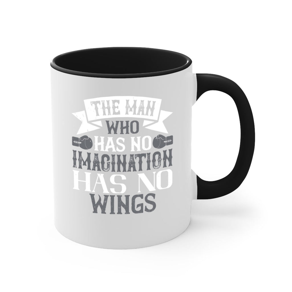 The man who has no imagination has no wings 1833#- boxing-Mug / Coffee Cup