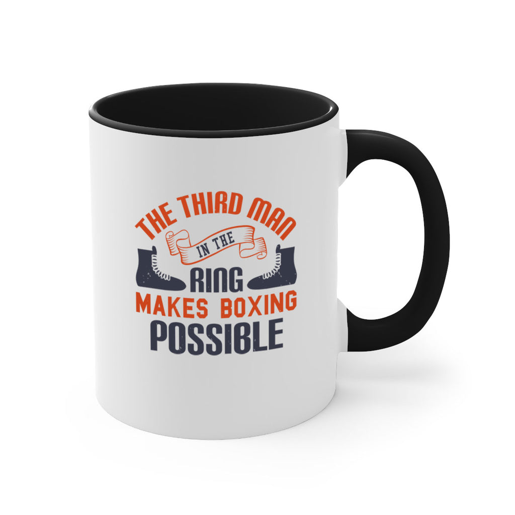 The third man in the ring makes boxing possible 1804#- boxing-Mug / Coffee Cup