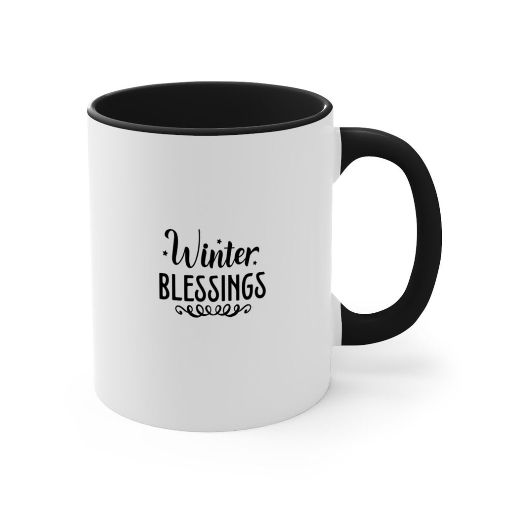 Winter Blessings 490#- winter-Mug / Coffee Cup