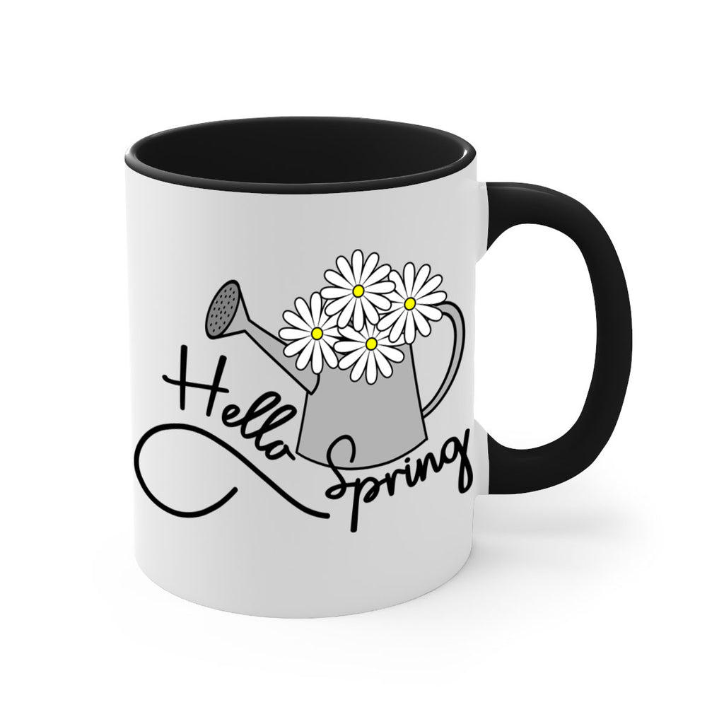 hello spring watering can208#- spring-Mug / Coffee Cup