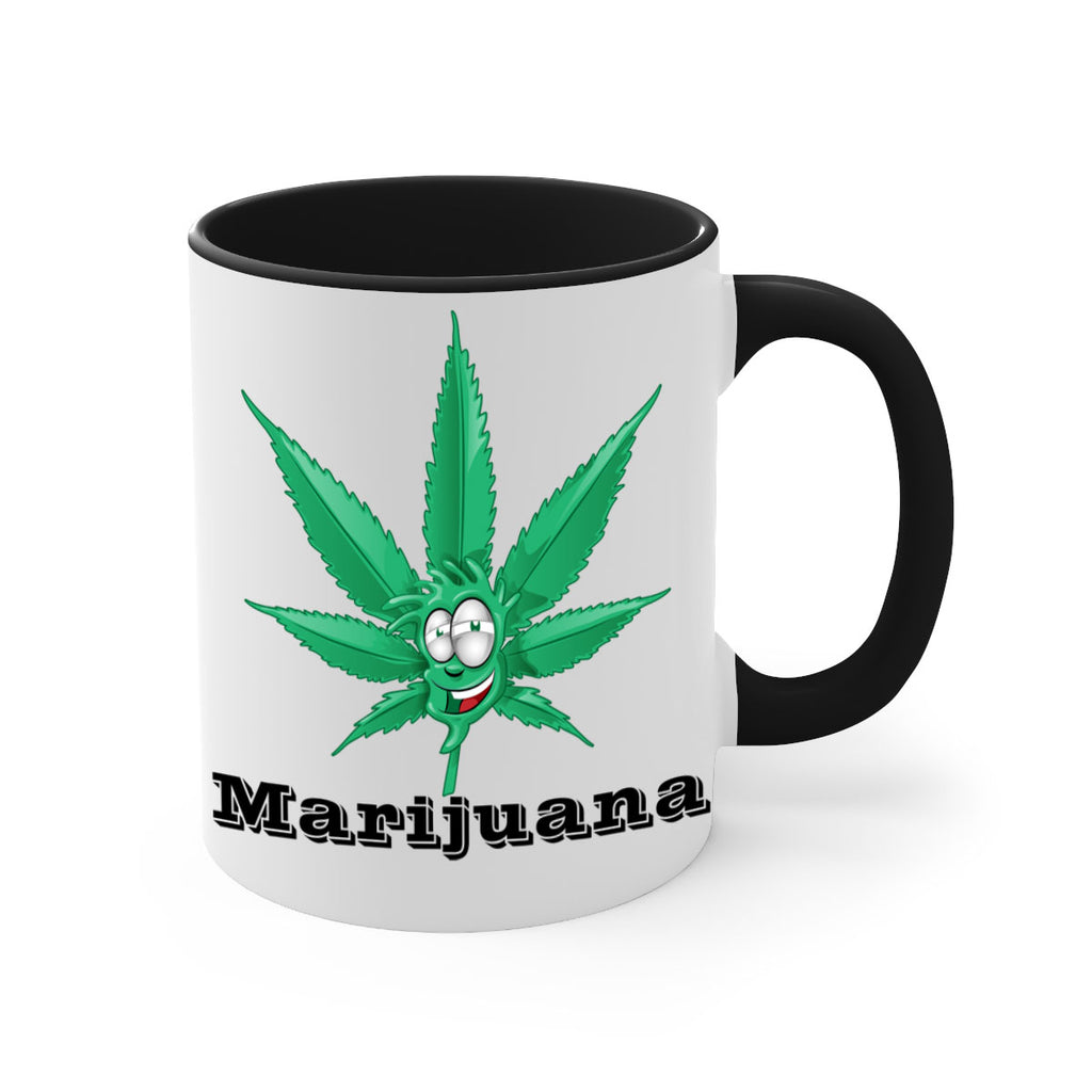 marijuana happy face 199#- marijuana-Mug / Coffee Cup