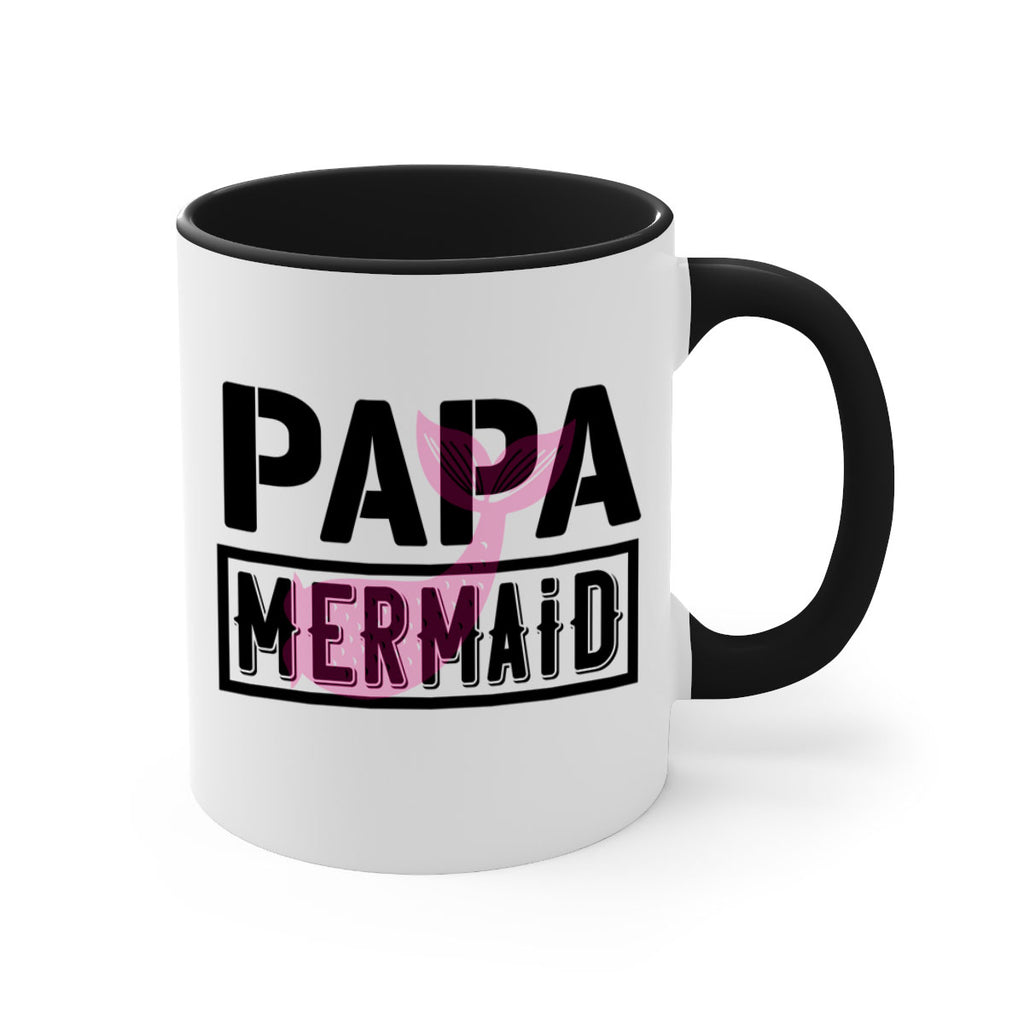 papa mermaid 533#- mermaid-Mug / Coffee Cup
