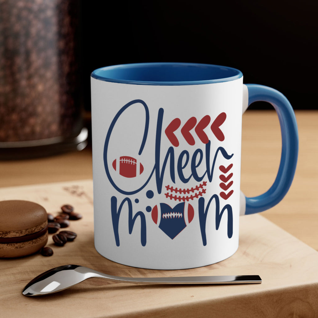 Cheer mom 1558#- football-Mug / Coffee Cup