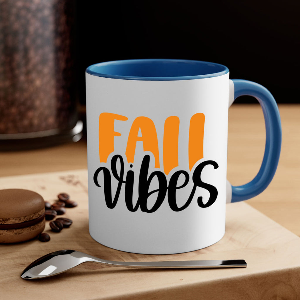 Fall Vibes 487#- fall-Mug / Coffee Cup