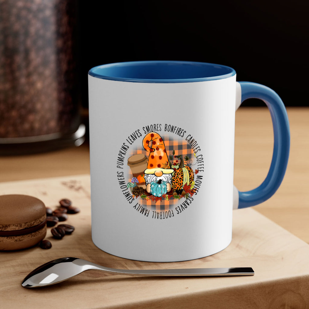 FallVibesGnome 165#- fall-Mug / Coffee Cup