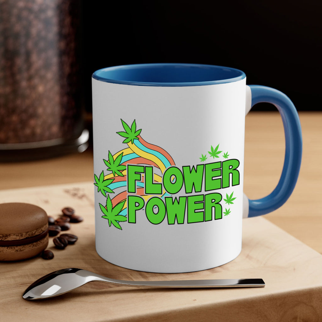 Flower Power Cannabis leaf 86#- marijuana-Mug / Coffee Cup